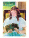 Young Girl Reading