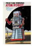 Friction Powered Atom Robot