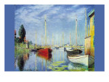 Pleasure Boats At Argenteuil