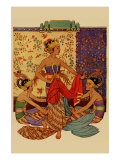 Javanese Girls Examne Fabric