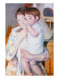 Baby On The Arm of Her Mother