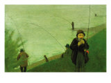Anglers On The Rhine