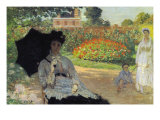 Camille In The Garden with Jean and His Nanny