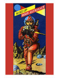 Wind-Up Moon Astronaut