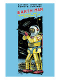Battery Operated Remote Control Earthman