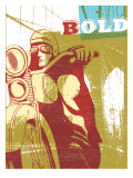 Bold Motorcyclist