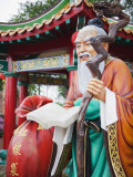 Confucius Statue at Thean Hou Chinese Temple  Kuala Lumpur  Malaysia  Southeast Asia  Asia