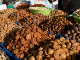 Dried Fruits on Market Stall  Osh  Kyrgyzstan  Central Asia  Asia