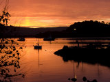 Tobermory Harbour and Calve Island in the Sound of Mull  Tobermory  Mull  Scotland  Uk