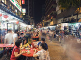 Outdoor Restaurant  Petaling Street  Chinatown  Kuala Lumpur  Malaysia  Southeast Asia  Asia