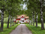 Farmhouse  Varmland  Sweden  Scandinavia  Europe