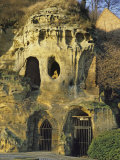 Entrance to Mortimer's Hole  a Medieval Passageway Beneath the Castle  Nottingham  England