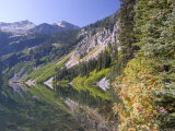 Rainy Lake and Frisco Mountain  Okanogan National Fores  Washington State  Usa