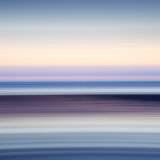 Abstract Image of the View from Alnmouth Beach to the North Sea  Alnmouth  England  UK