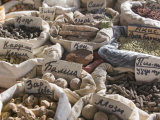 Spices for Sale at a Market Stand  Osh  Kyrgyzstan  Central Asia  Asia