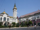 County Council Building and Culture Palace  Targu Mures  Transylvania  Romania  Europe