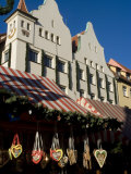 Christkindelsmarkt (Christ Child's Market) (Christmas Market)  Nuremberg  Bavaria  Germany  Europe