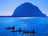 Kayak Rental and Morro Rock  City of Morro Bay  San Luis Obispo County  California  USA