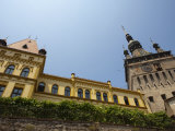 Clock Tower  Sighisoara  UNESCO World Heritage Site  Transylvania  Romania  Europe