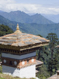Site of 108 Chortens  Built  2005 to Commemorate Battle with Militants  Dochu La Pass  Himalayas