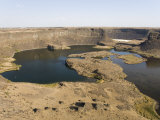 Dry Falls  Grand Coulee  Washington State  Usa