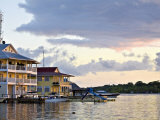 Waterfront Hotels  Colon Island (Isla Colon)  Bocas Del Toro Province  Panama  Central America