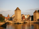 Ponts Couverts  Petite France  Strasbourg  Alsace  France  Europe