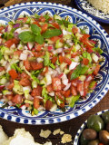 Egyptian Salad  Middle Eastern Food  Egypt  North Africa  Africa