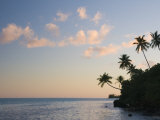 Sunset  Maupiti Lagoon  Maupiti  French Polynesia  South Pacific Ocean  Pacific