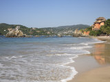 Playa La Ropa  Pacific Ocean  Zihuatanejo  Guerrero State  Mexico  North America
