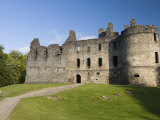 Balvenie Castle  Dufftown  Highlands  Scotland  United Kingdom  Europe