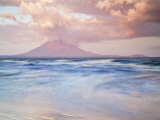 View from San Jorge of Conception Volcano  Ometepe Island  Nicaragua  Central America