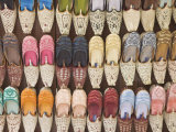 Traditional Arabic Curly Toed Slippers  Deira  Dubai  United Arab Emirates  Middle East