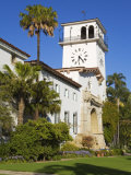 Clock Tower  Santa Barbara County Courthouse  Santa Barbara  California  United States of America  