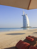 Jumeirah Beach and the Burj Al Arab Hotel  Dubai  United Arab Emirates  Middle East