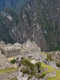 Inca Ruins  Machu Picchu  UNESCO World Heritage Site  Peru  South America