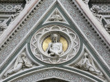 Detail of Cathedral of Santa Maria Del Fiore  Florence  UNESCO World Heritage Site  Tuscany  Italy