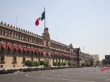 National Palace (Palacio Nacional)  Zocalo  Plaza De La Constitucion  Mexico City  Mexico