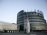 European Parliament Building  Strasbourg  Alsace  France  Europe
