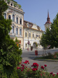Trandafirilor Square  Targu Mures  Transylvania  Romania  Europe