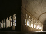 Notre-Dame De Senanque Abbey Cloister  Gordes  Vaucluse  France  Europe