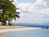 Tourists Sea Kayaking  Boca Del Drago Beach  Colon Island  Bocas Del Toro Province  Panama