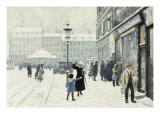 The Osterbrogade in Winter  1918