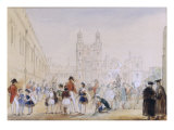 The School Yard  Eton  1846