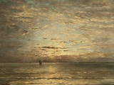 A Seascape at Sunset
