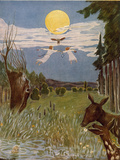 Der Flug nach der Sternenwiese  Illustration  1928