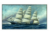 Glory of the Seas' in Full Sail  1919