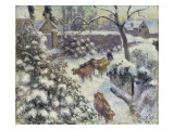 Effet de Neige a Montfoucault  1882