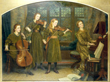The Home Quartett  1882 (MrsVernon Lushington and her daughters)