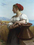 Moissoneuse' or 'L'Italienne a la Fontaine'  1868